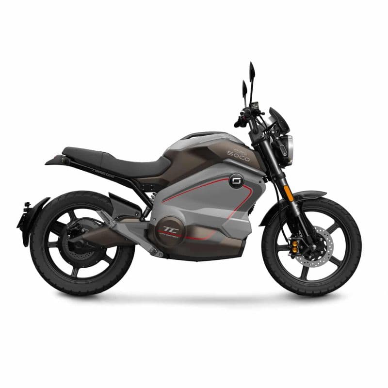 SUPER SOCO TC Wanderer Gris - SUPER SOCO