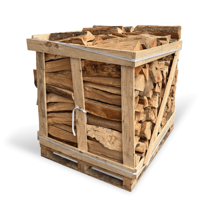 Palette de bûches 50 cm Premium - 1,3 stÚres rangés sec étuvé