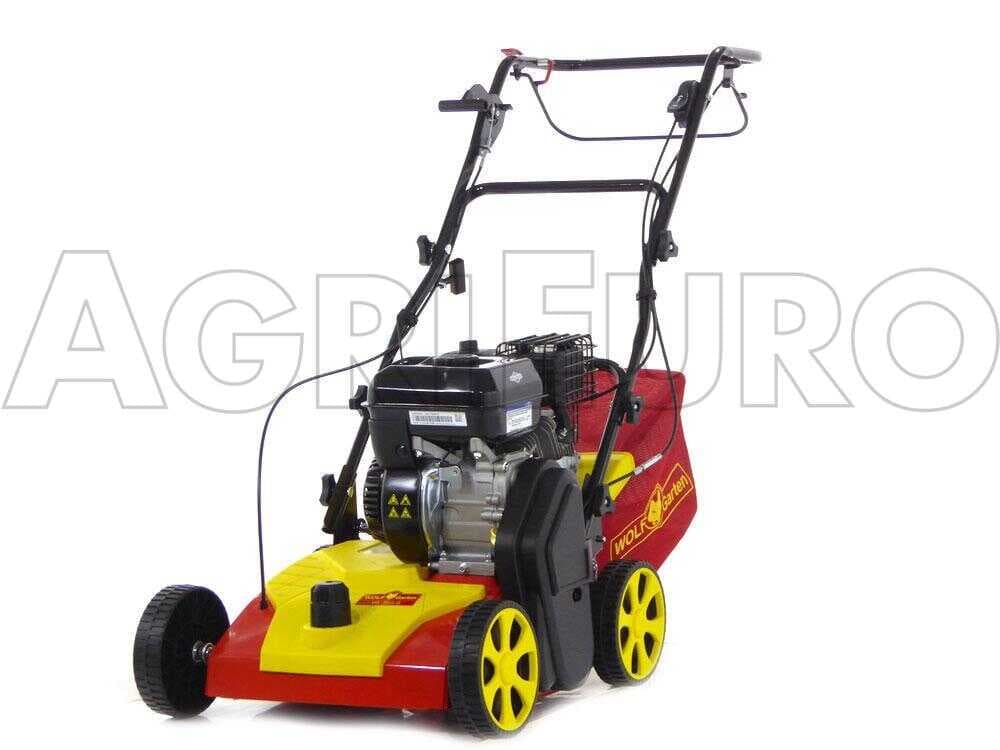 Wolf Garten VA 389 B – Vertikutierer mit festen Messern – B&S 750 Motor