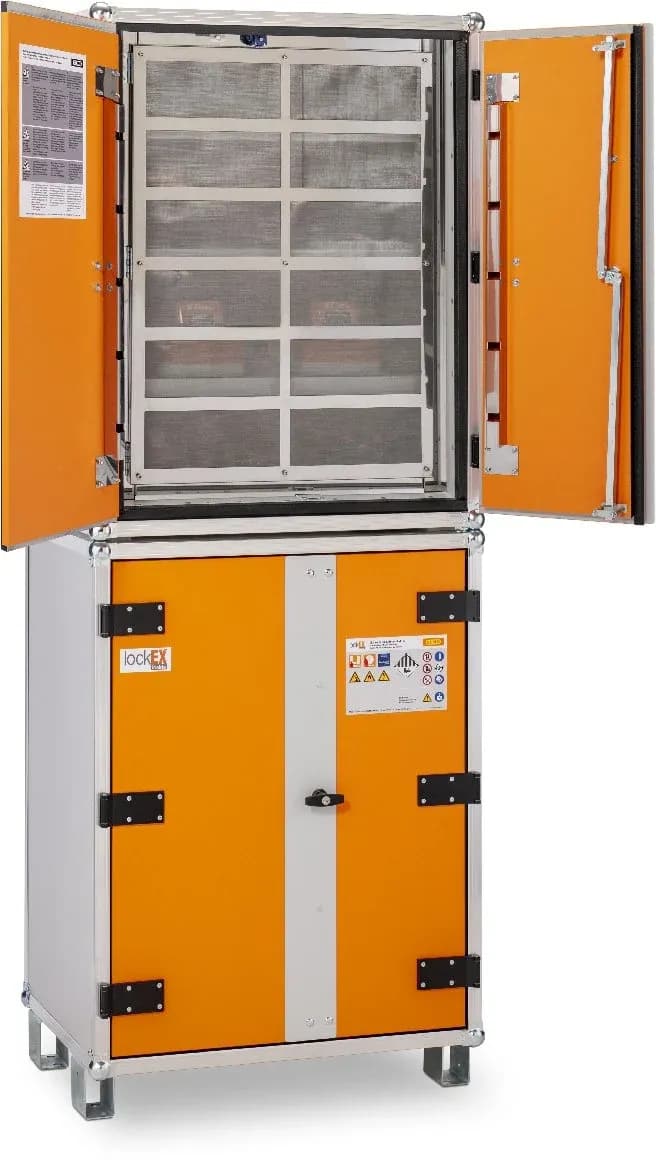Akku-Lagerschrank CEMO 8/20 lockEX
