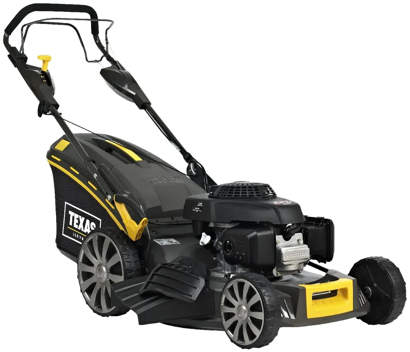 Benzin-Rasenmäher mit Radantrieb Texas PREMIUM 5390 TR/W Honda GCV170 Motor 4-in-1 inkl. Mulching