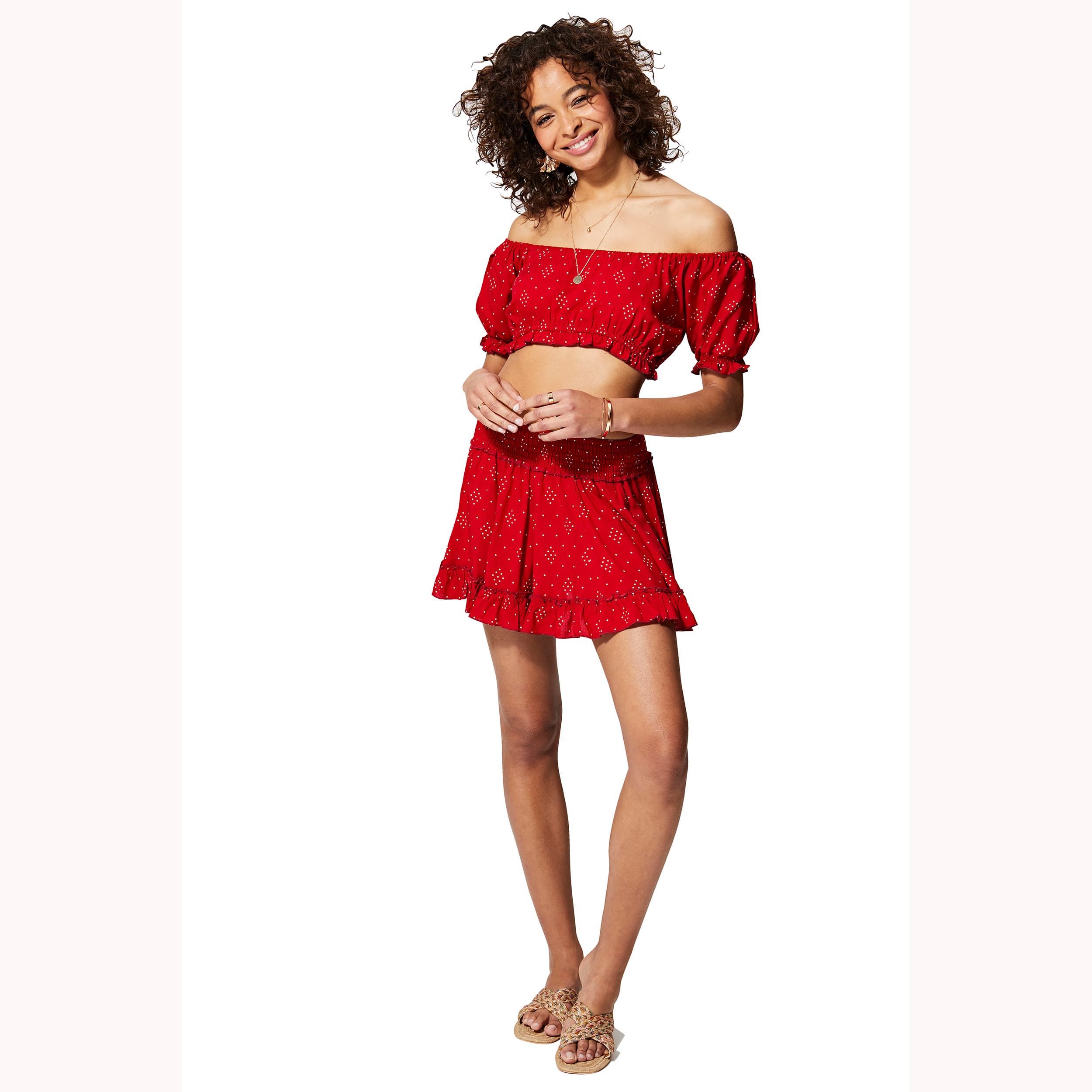 Ensemble été court manches courtes Minnah - Akoustik Online