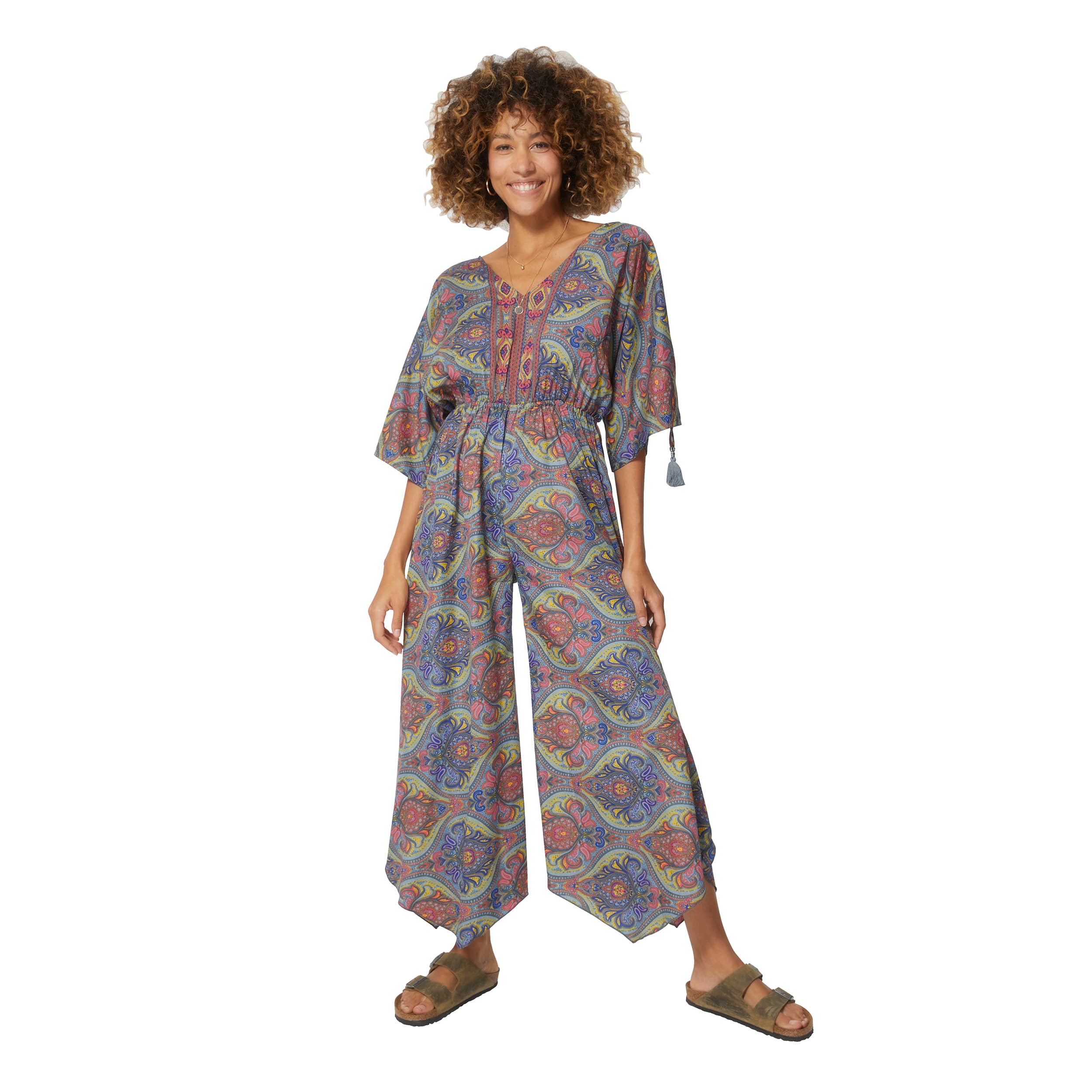 Combinaison été asymétrique Adilynn - 100% polyester - Akoustik Online