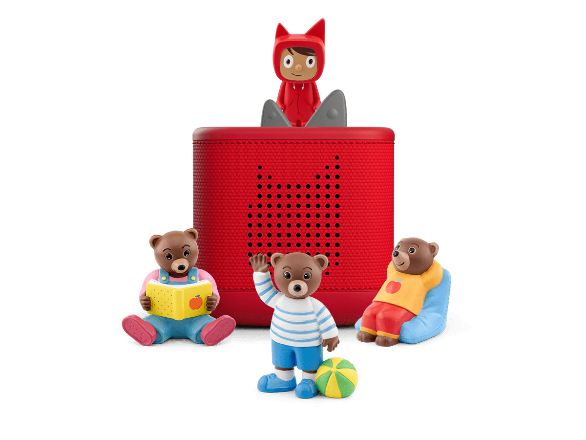 Au Quotidien Avec Petit Ours Brun (Rouge Coquelicot)