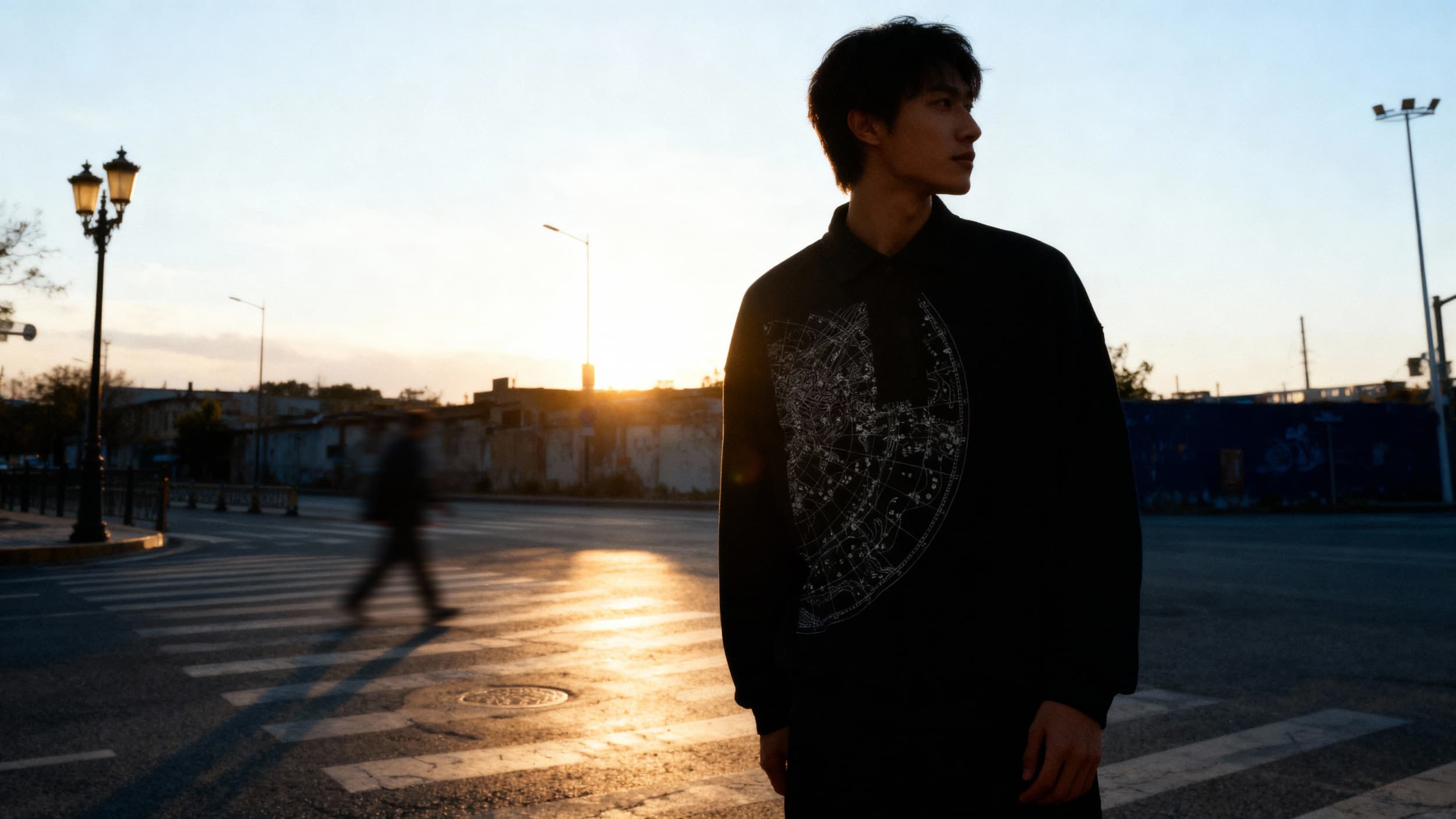 Sweatshirt col polo unisexe 445 G/M²