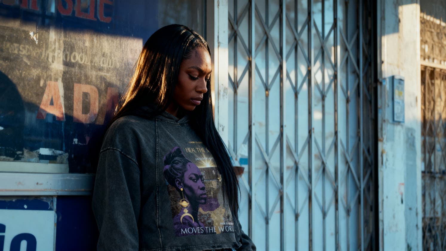 Hoodie unisexe vintage