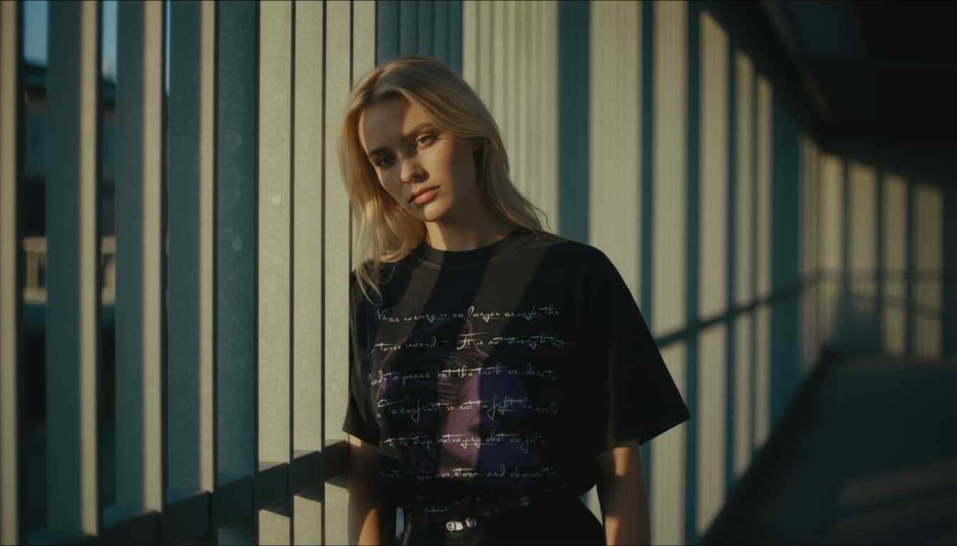 T-shirt unisexe effet vintage – 100 % coton 250 g/m²