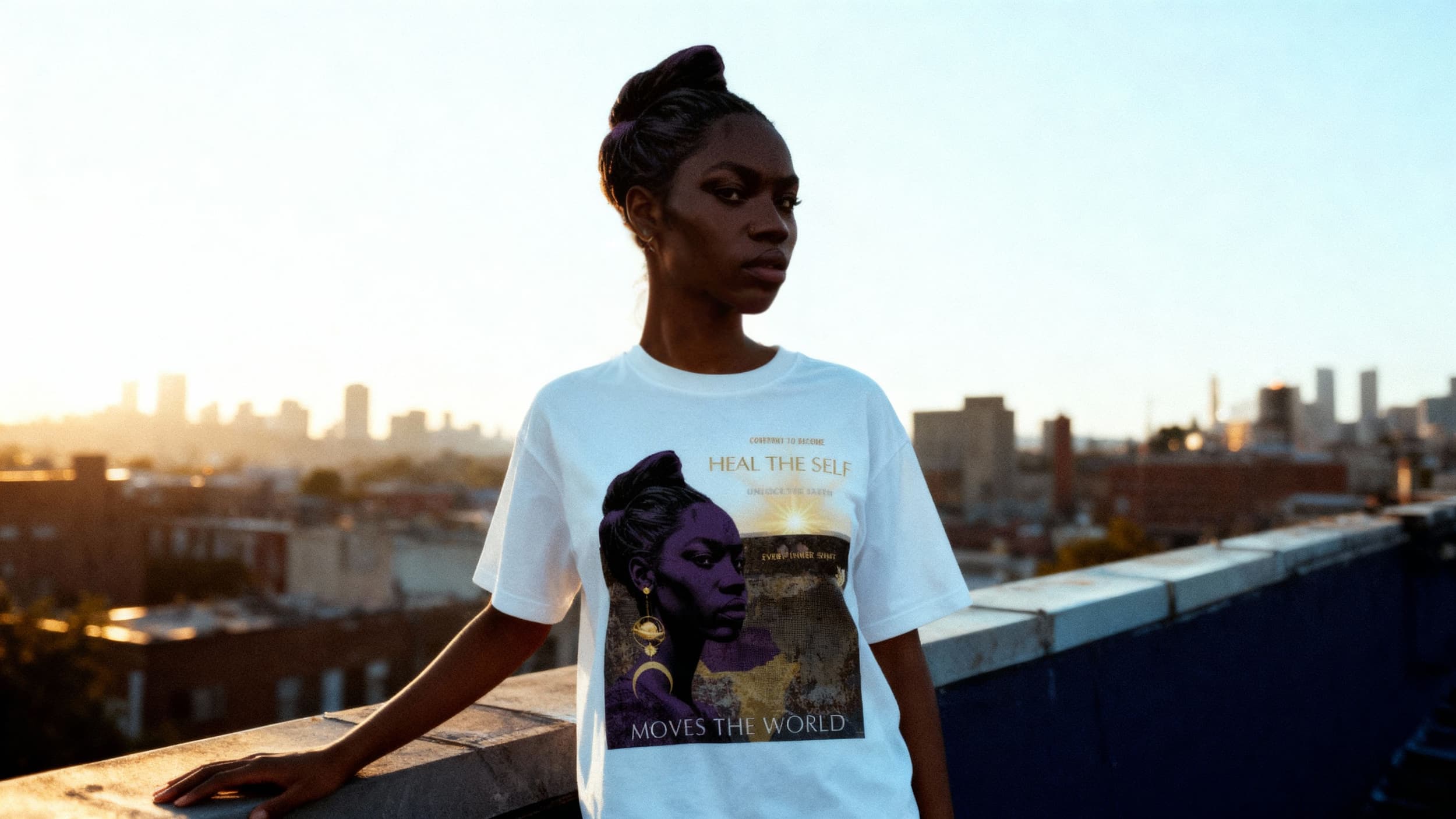 T-shirt unisexe ecoresponsable