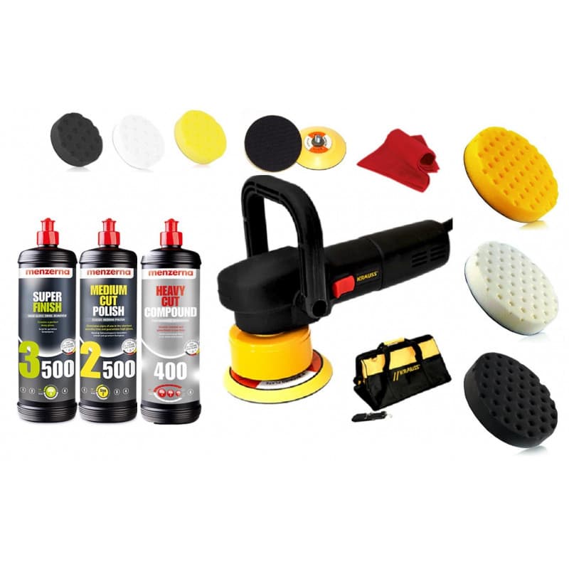 Kit de Lustrage Krauss - Menzerna - Lake Country Premium Box