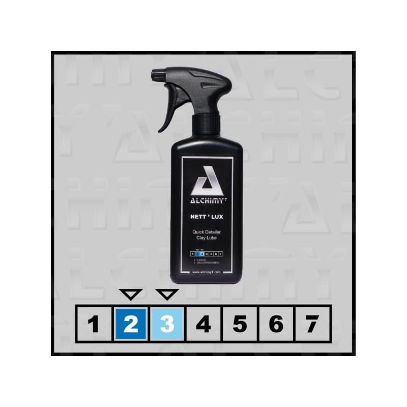 ALCHIMY7 Nett'Lux - 470 ml - Nettoyant sans rinçage et lubrifiant