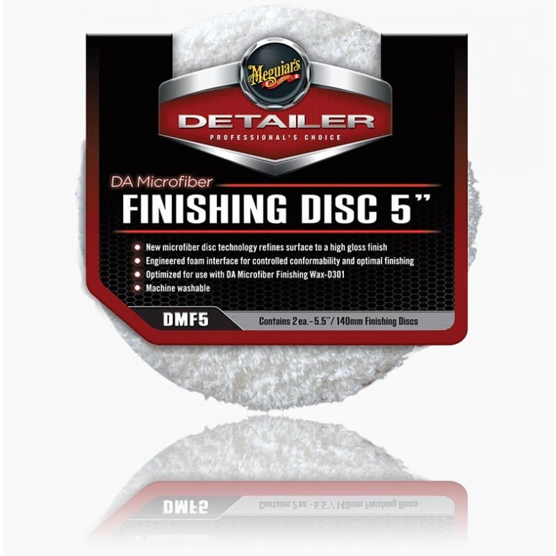 Meguiar's Disque Microfibres de Finition 5" / 125 MM - lot de 2