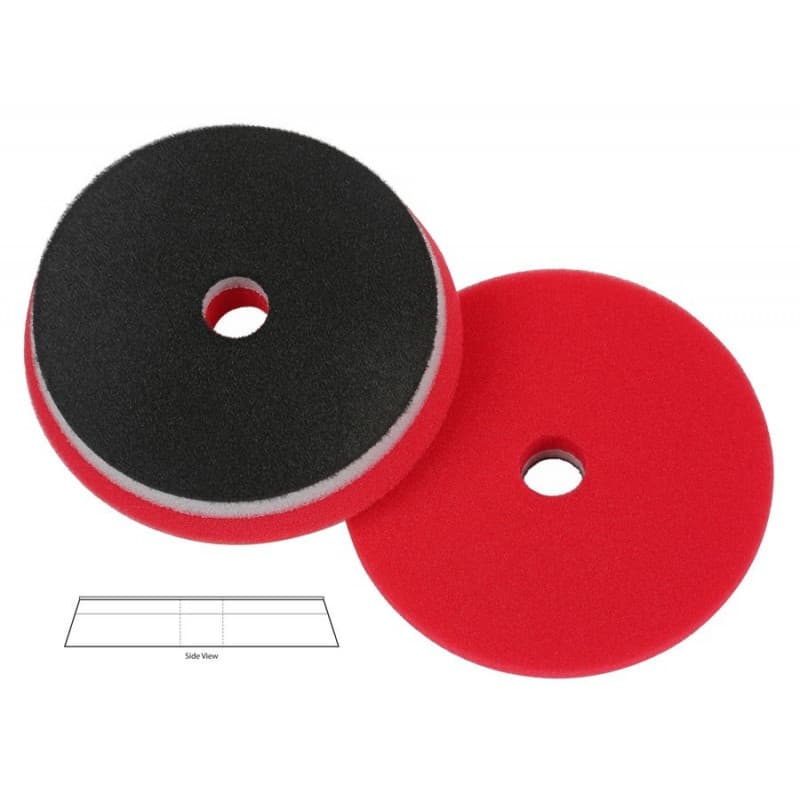 Mousse de Lustrage Lake Country HDO Orbital Pads DIAM 139 - Rouge Finishing