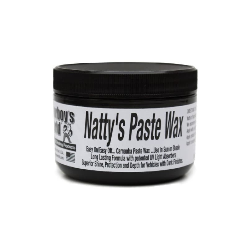 POORBOY'S - NATTY'S PASTE WAX BLACK 235 ML