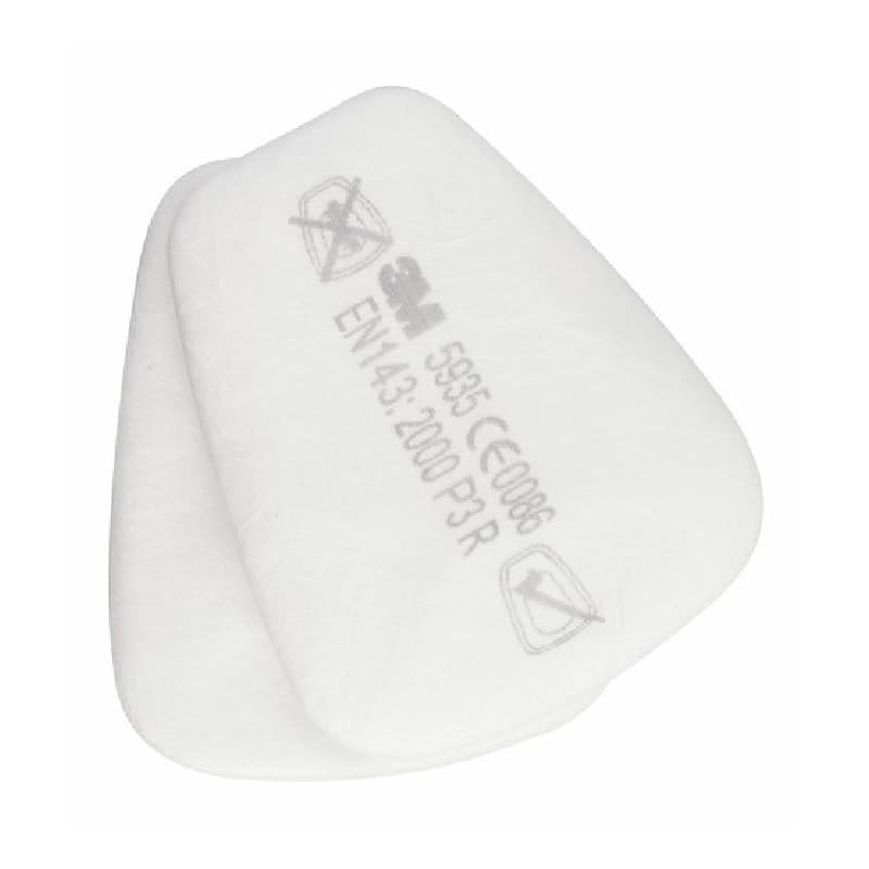 3M K5935 - FILTRE RESPIRATOIRE antipoussieres P3R lot de 2