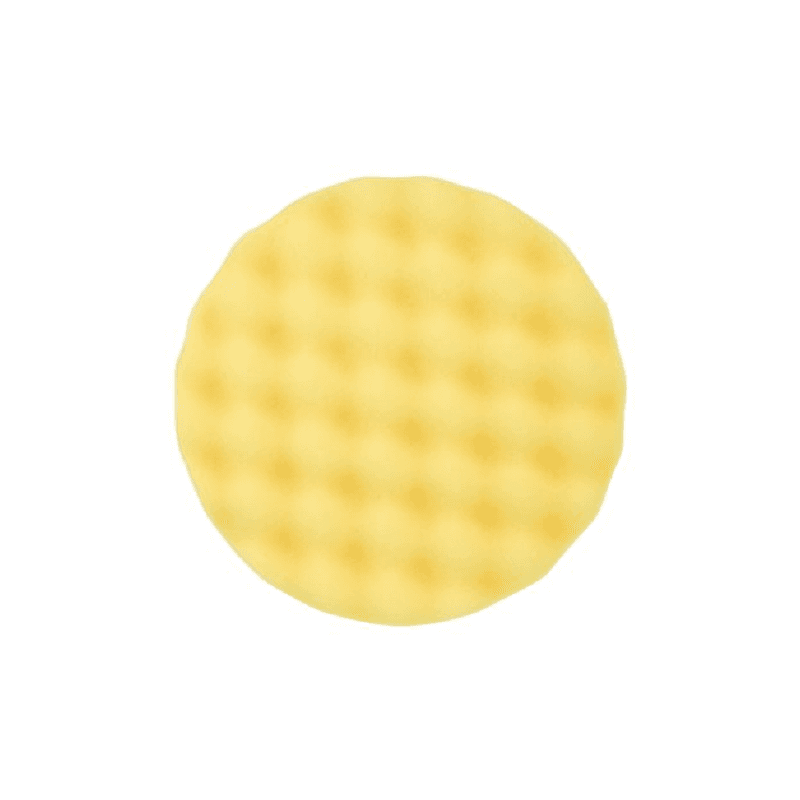 3M 50488 Mousse de Polissage Alvéolé Jaune DIAM 150 MM