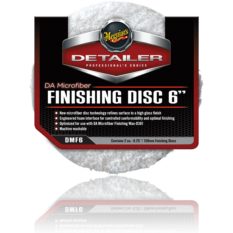 Meguiar's Disque Microfibres de Polissage 6" DMF6 / 150 MM - lot de 2