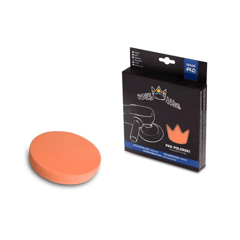 Royal pads - série pro one step dur - orange diam 150