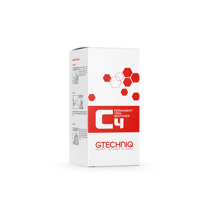 Gtechniq C4 Permanent Trim Restorer 15 ml - Protection Plastique