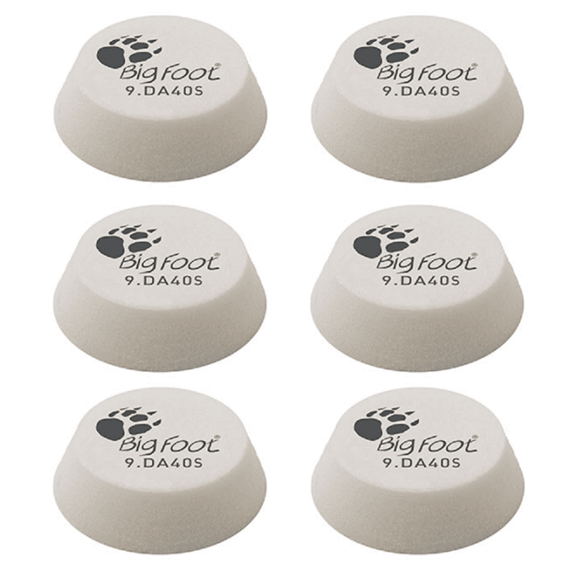 Rupes 9.DA40S/6 Pad Haute Performance D-A Ultra-Fine blanche