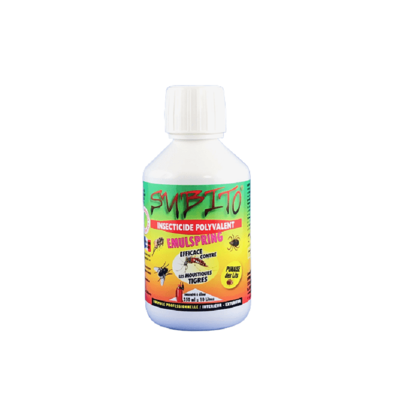 Subito Emulspring Concentré - 250 ML Anti volants Anti Moustiques Tigres