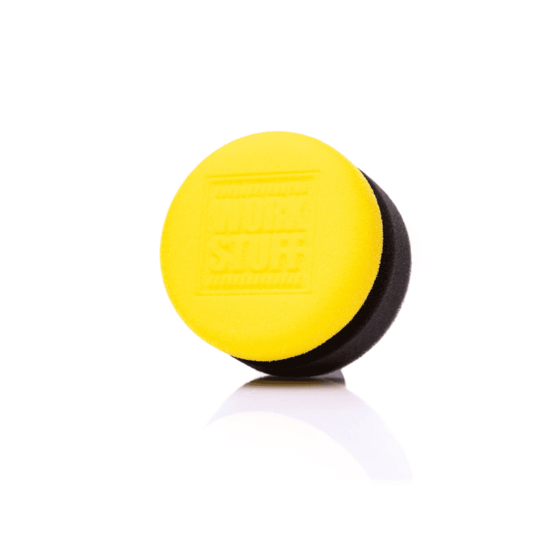 Work Stuff Handy Wax Applicator+ Yellow Black - Applicateur pour cire