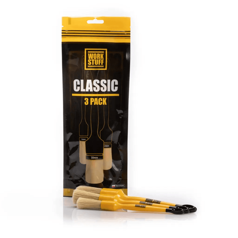 Work Stuff Detailing Brush CLASSIC 3-pack (16 + 24 + 30 mm)