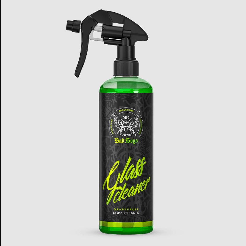BadBoys Glass Cleaner 500ml + Sprayer Nettoyant Vitres et Miroir