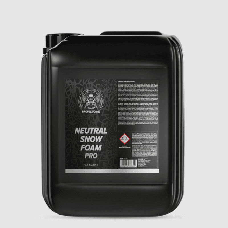 BadBoys Neutral Snow Foam Professionnel 5 Litres Mousse de Pré-Lavage