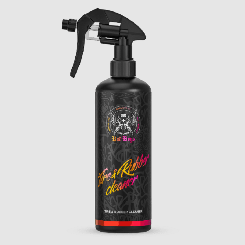 Badboys tire & rubber cleaner 500ml + sprayer nettoyant pneu