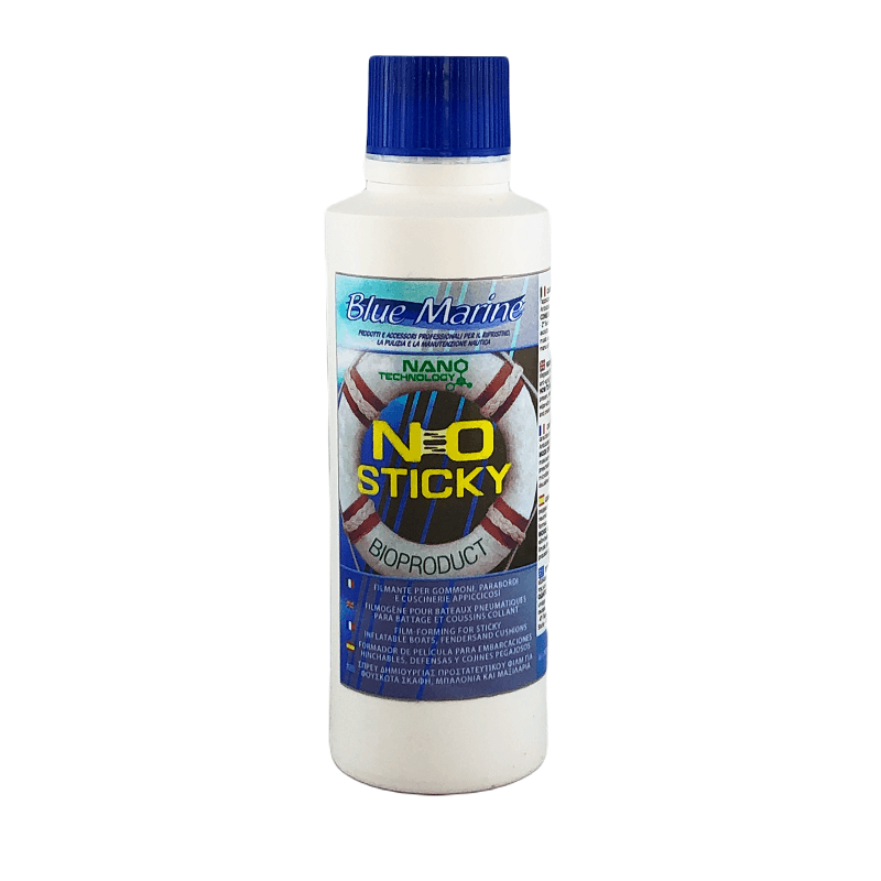 Blue Marine No Sticky 250 ml - élimine le collant des tissus en néoprène et PVC
