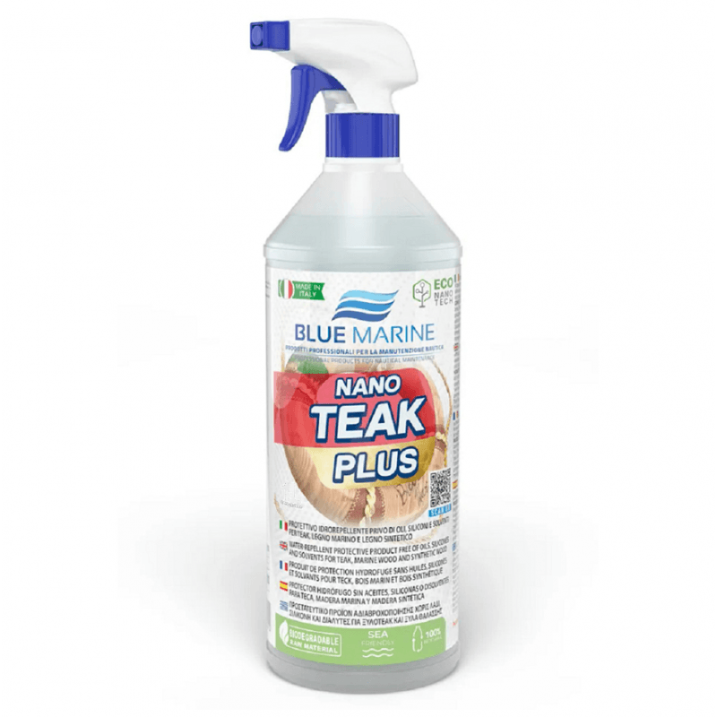 Blue Marine Nano Teak Plus 500 ML - Hydrofuge pour le Bois