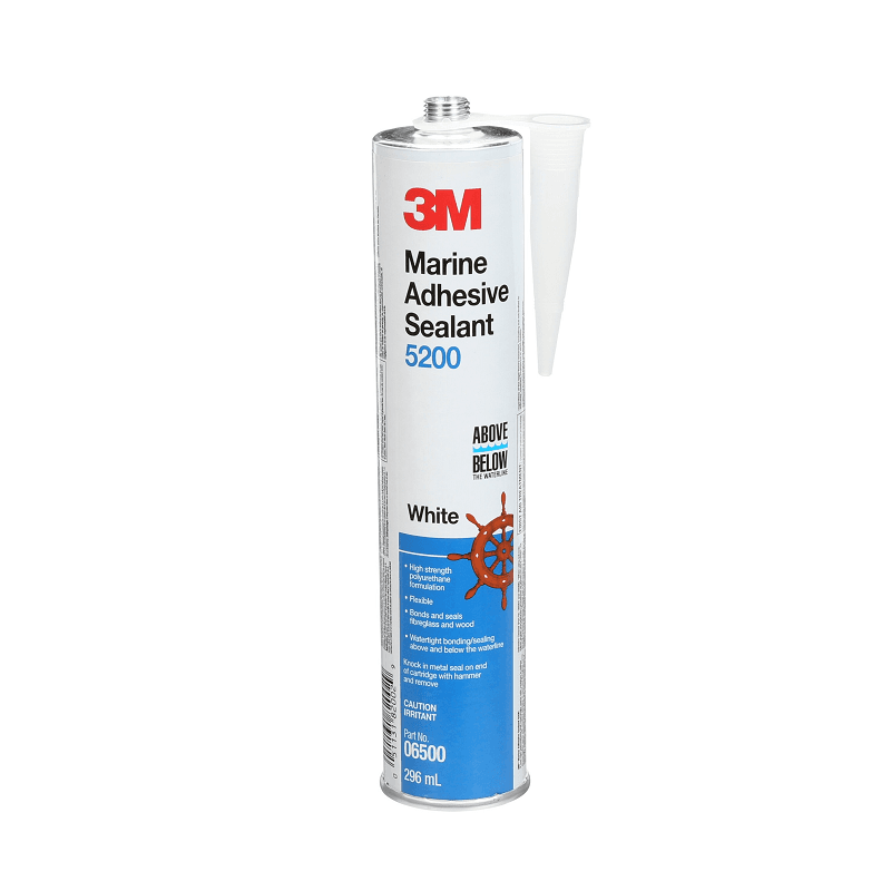 3M 06500 Mastic polyuréthane Marine 5200 3M™, Blanc 310ml
