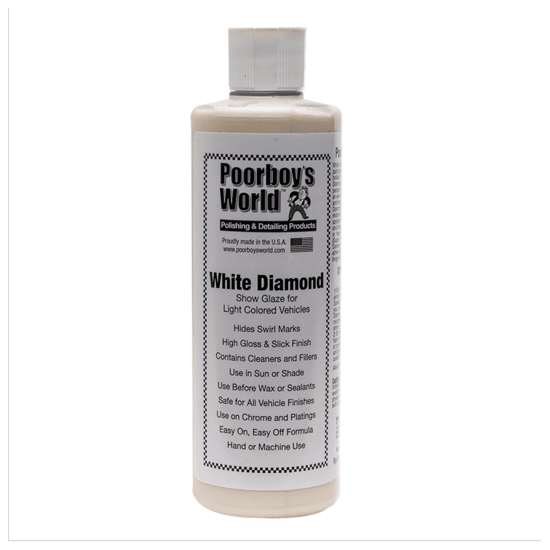 Poorboy's White Diamond Show Glaze 473ml