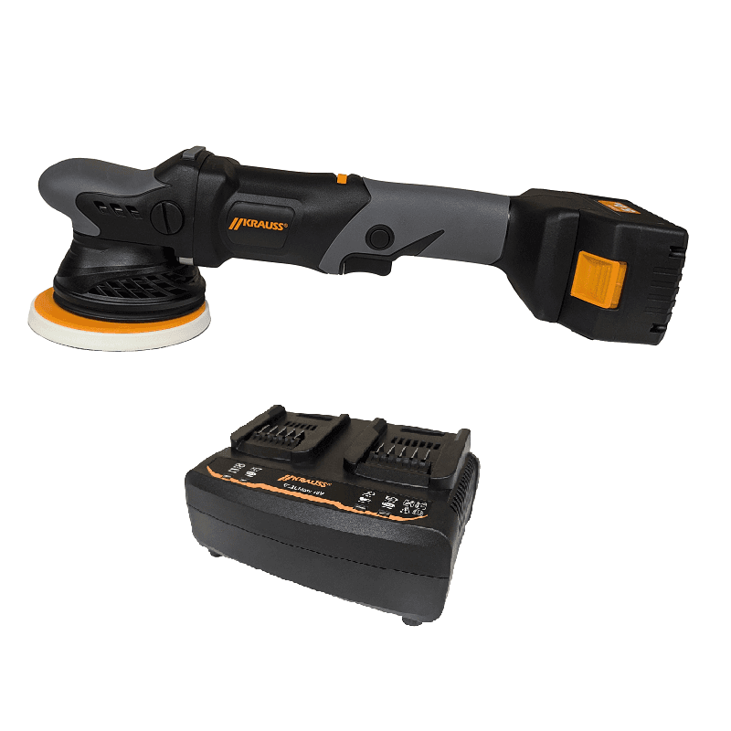 Krauss Shinemaster A15 – Polisseuse Orbitale 15 mm Sur Batterie + Chargeur