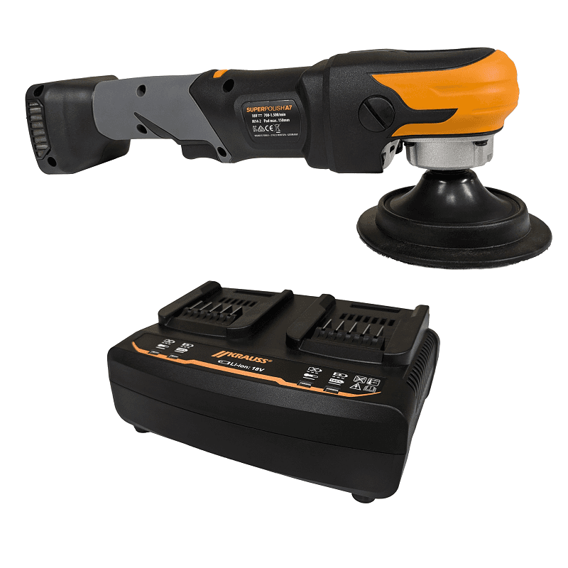 Krauss Shinemaster A7 – Polisseuse Rotative Sur Batterie + Chargeur