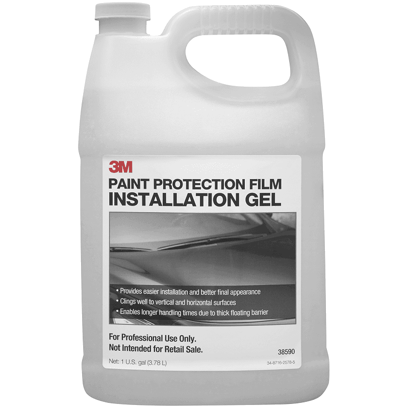 Gel d’installation 3M 38590 – 3,78 L pour la pose de film de protection peinture (PPF)