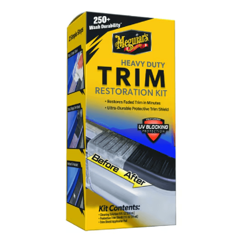 Meguiar’s G250100F – Kit de rénovation pour plastiques extérieurs Série Expert