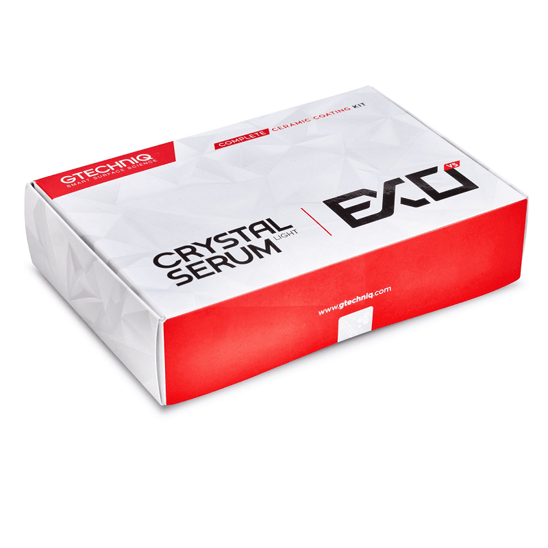Kit protection céramique gtechniq crystal serum light et exo 2 x 50 ml pour carrosserie