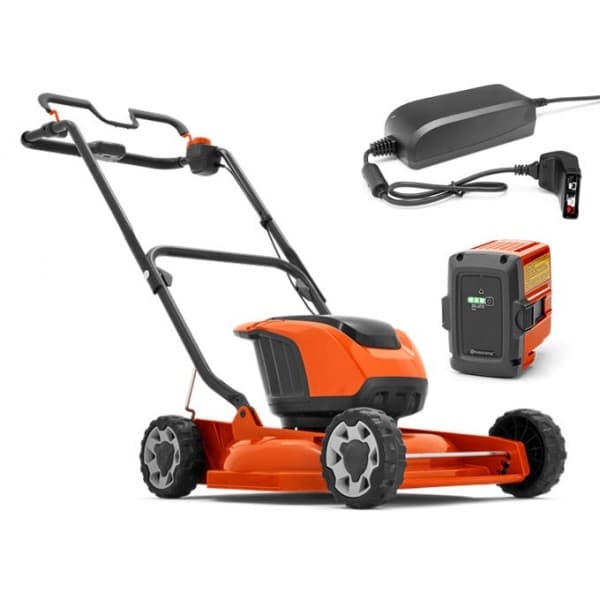 Pack tondeuse Ă batterie mulching LB146i + Batterie Bli 20 + Chargeur QC80 HUSQVARNA