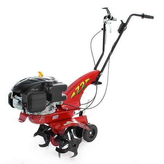 Eurosystems Z2 RM - Motobineuse à essence - Moteur Loncin 123 T