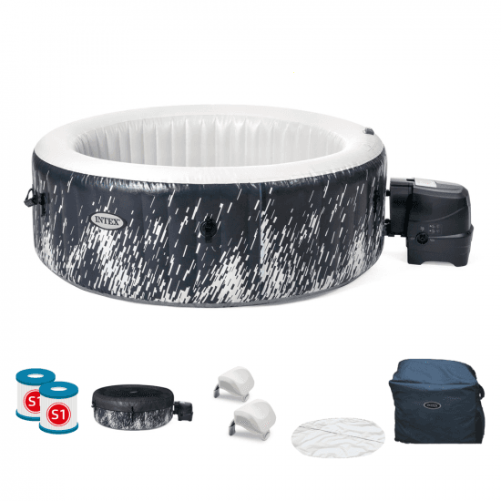 Intex Glow Deluxe Bubble Spa - Ø196x71 cm - Spa gonflable 28494EX