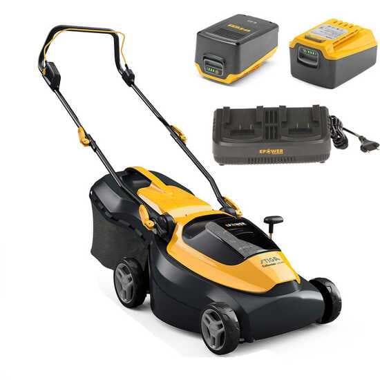 Tondeuse Ă gazon Ă batterie Stiga Collector 140 AE Kit - 20V 4.0 Ah
