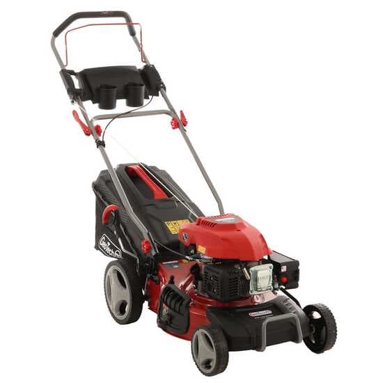 Tondeuse à gazon thermique GeoTech S46-175 BMSW avec moteur GeoTech de 173cc