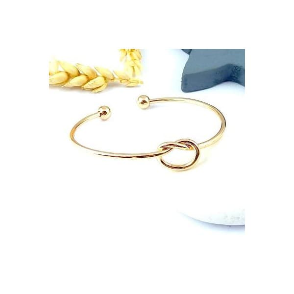 Support bracelet noeud d amour simple a personnaliser
