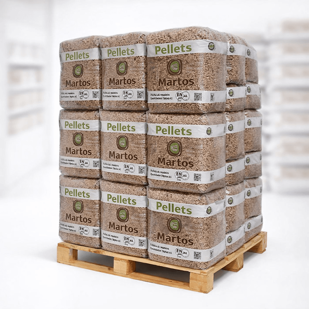 Pellets Martos – Palete com 70 sacos de 15 kg