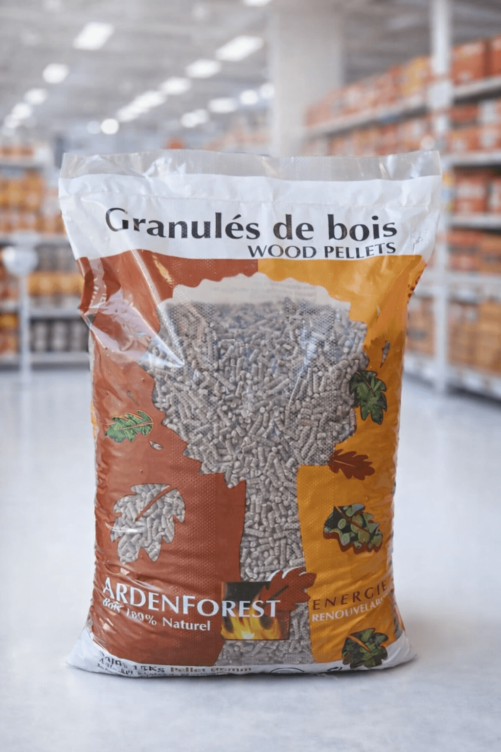 Pellets Ardenforest – Palete com 70 sacos de 15 kg