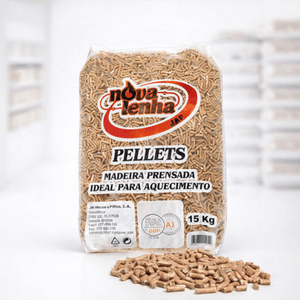 Pellets NovaLenha – Palete com 77 sacos de 15 kg