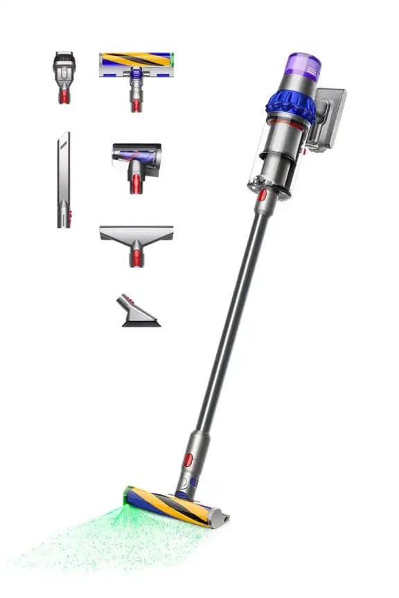 Dyson V15 Detect Fluffy (Blau/Nickel)