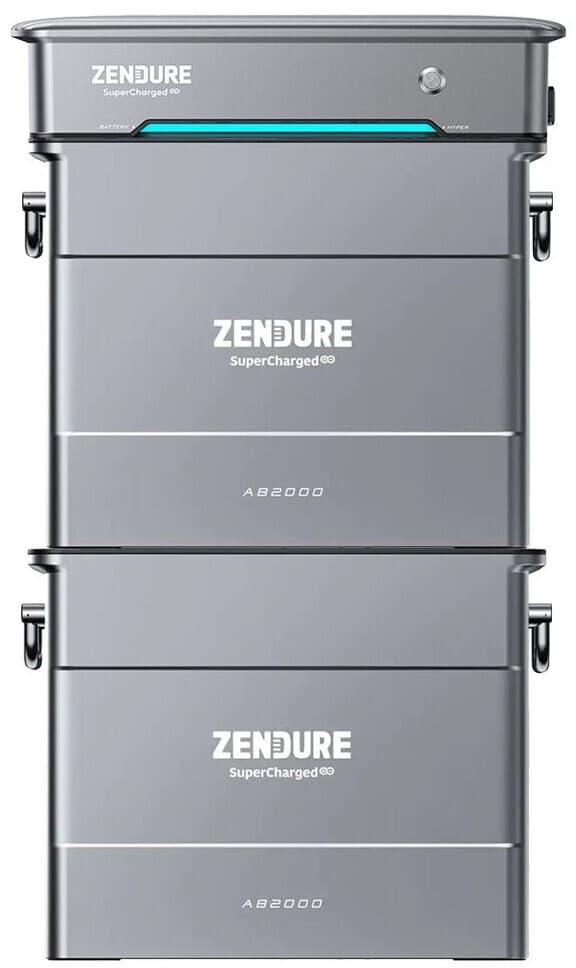 Zendure SolarFlow Hyper 2000 + 2 x AB2000X 3,48kWh