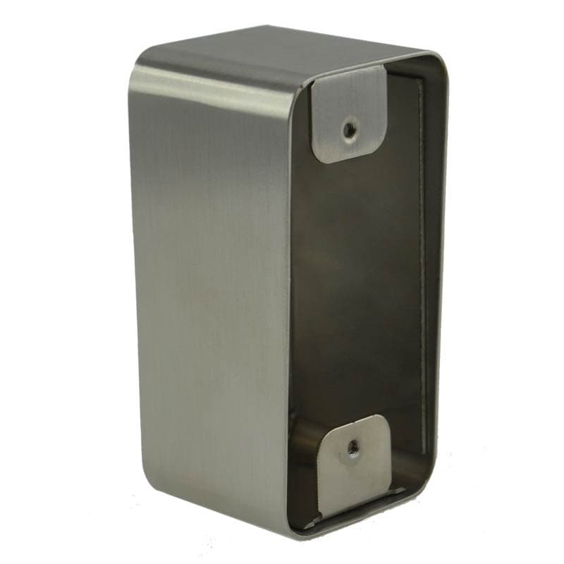 BOITIER ACIER INOXYDABLE POUR BOUTON POUSSOIR SS19B12P101 - IZYX SSH100